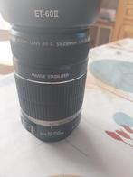 objectif Canon 55 - 250, Audio, Tv en Foto, Foto | Lenzen en Objectieven, Ophalen, Zo goed als nieuw, Telelens, Zoom