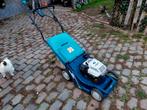 Grote grasmaaier benzine 50cm zelftrekker werkt zeer goed, Tuin en Terras, Grasmaaiers, Ophalen of Verzenden, Zo goed als nieuw