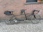 RaceTandem TREK T1000 framemaat 54/44 zwart Alu, Fietsen en Brommers, Fietsen | Tandems, Gebruikt, Minder dan 47 cm, Meer dan 20 versnellingen