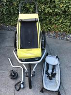 Croozer kid for 1 fietskar en hangmatje, Ophalen, Opvouwbaar, Croozer, Zo goed als nieuw