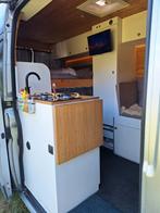 Campervan voor 2 pers en 3 fietsen Peugeot boxer 2017, Caravans en Kamperen, Mobilhomes, Particulier, Diesel