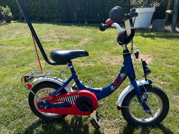 Puky 12 inch + Follow me + duwstang beschikbaar voor biedingen