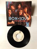 Bon Jovi: I'll be there for you ( 1988; NM), Rock en Metal, 7 inch, Zo goed als nieuw, Single