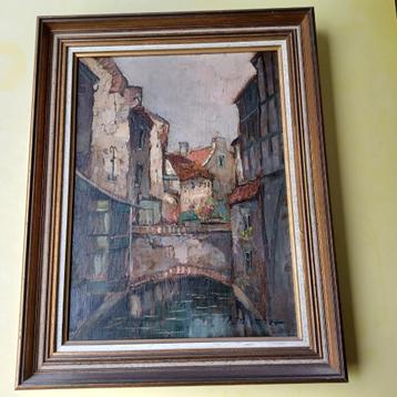 schilderij Brugge beschikbaar voor biedingen
