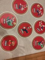 7 Mario Bros.-stickers met een diameter van 30 cm, Games en Spelcomputers, Spelcomputers | Nintendo NES, Ophalen of Verzenden