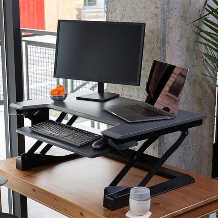 Zit sta bureau module, Maison & Meubles, Bureaux, Comme neuf, Bureau debout, Réglable en hauteur, Enlèvement