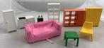 Ikea Huset poppenhuis meubels poppenmeubels 9-delige set, Gebruikt, Verzenden