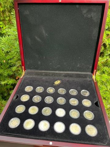 Collectie munten 2 euro beschikbaar voor biedingen