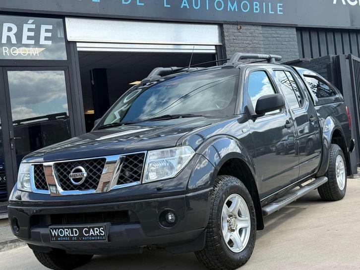 Nissan Navara 2.5 dCi 4x4 NAVI CUIR TOIT OUV. GARANTIE 12MOI, Auto's, Nissan, Bedrijf, Te koop, Overige modellen, 4x4, ABS, Airbags