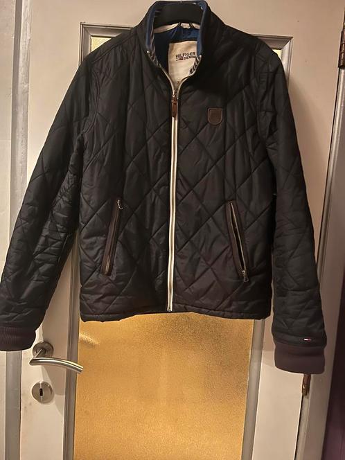 Veste décontractée régulière pour homme Tommy Hilfiger T XL, Kleding | Heren, Jassen | Winter, Zo goed als nieuw, Blauw, Ophalen of Verzenden