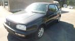 Volkswagen golf 1.6 Cabriolet, 1e hands, 170.433 km, Voorwielaandrijving, 4 zetels, Zwart, 4 cilinders