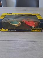 Solido metal duo nr 7041 zeer goede staat miniatuur autos, Ophalen of Verzenden, Zo goed als nieuw, Solido