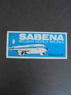 autocollant sabena Airbus A310, Collections, Envoi, Neuf, Société ou Association