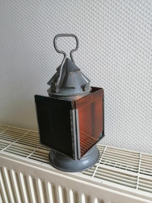 Belgische spoorweglamp, Verzamelen, Spoorwegen en Tram, Gebruikt, Ophalen of Verzenden