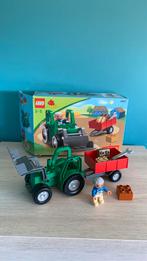 Duplo - tractor met aanhangwagen- 4687, Kinderen en Baby's, Speelgoed | Duplo en Lego, Complete set, Duplo, Zo goed als nieuw
