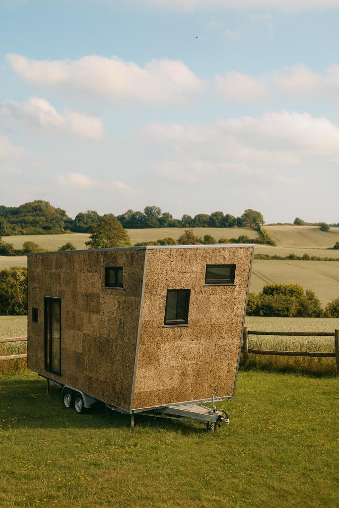Tiny House écologique et design, Caravans en Kamperen, Caravans, Particulier, tot en met 2, 2000 kg en meer, 7 tot 8 meter, Douche