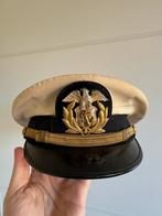 us navy kepie visor cap ww2, Ophalen of Verzenden
