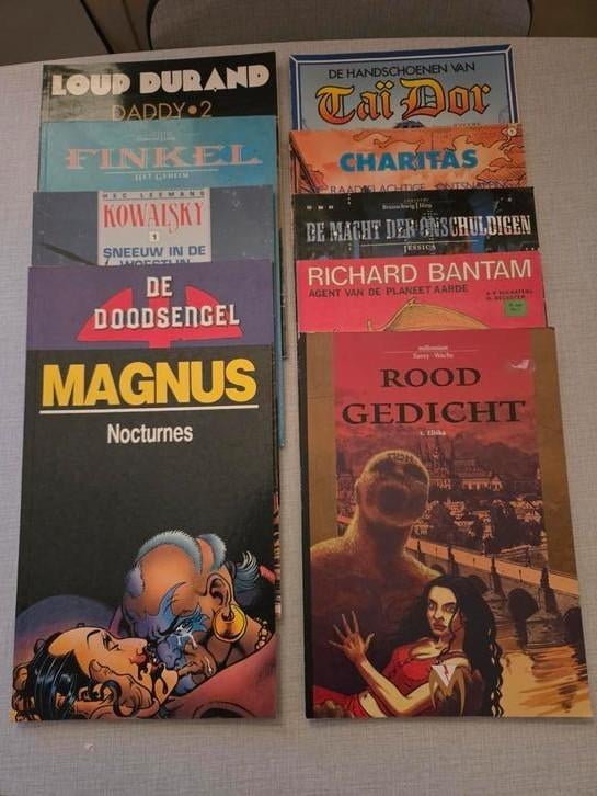 10 x 1re édition, Livres, BD, Comme neuf, Enlèvement ou Envoi