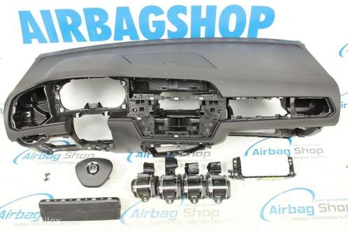 Airbag set - Dashboar zwart Volkswagen Touran (2015-heden), Auto-onderdelen, Dashboard en Schakelaars, Gebruikt, Ophalen of Verzenden
