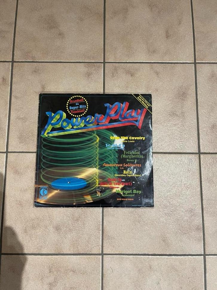 K-TEL Lp PowerPlay, Cd's en Dvd's, Vinyl | Pop, Gebruikt, 1960 tot 1980, 12 inch, Ophalen of Verzenden