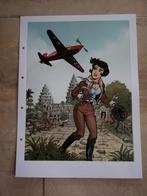 De Vliegenierster - Nora Stalle - Kunstdruk A3, Ophalen of Verzenden, Nieuw