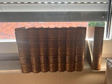 Heinrich Heine 8 van 9 delen - ca 1876 leer met goudopdruk beschikbaar voor biedingen