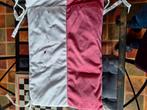 Noukie's bedbumper in fuchsia en wit
