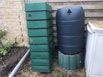 Regentonnen, Ophalen, Gebruikt, Kunststof, Met kraantje