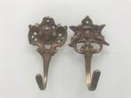 Set van 2. Metalen koper haakjes engel engeltjes, Antiek en Kunst, Ophalen of Verzenden