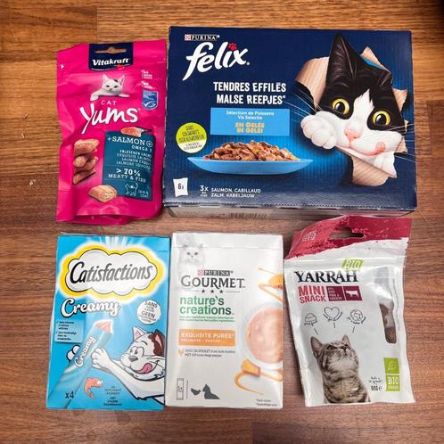 Snacks en voeding voor kat, Animaux & Accessoires, Nourriture pour Animaux, Chat, Enlèvement