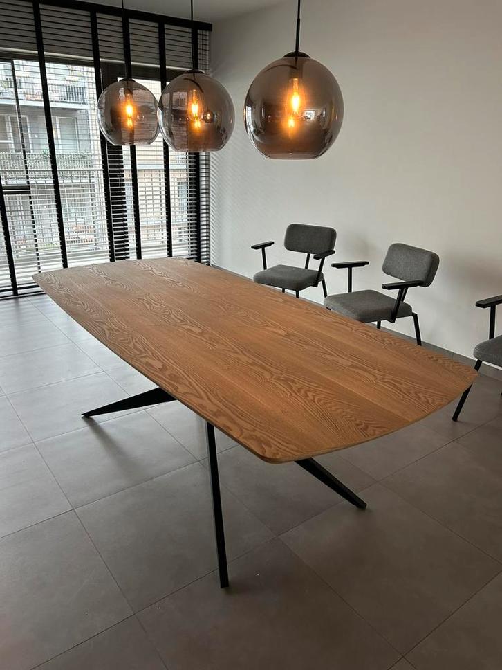 Eettafel Leen Bakker, Huis en Inrichting, Tafels | Eettafels, Zo goed als nieuw, Metaal, Ophalen