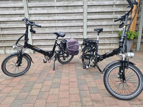 Elektrische vouwfietsen, Fietsen en Brommers, Elektrische fietsen, Gebruikt, Overige merken, 50 km per accu of meer, Ophalen