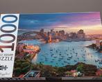 Puzzel  mooi avondlandschap (1000 pieces), Ophalen of Verzenden, 500 t/m 1500 stukjes, Zo goed als nieuw, Legpuzzel