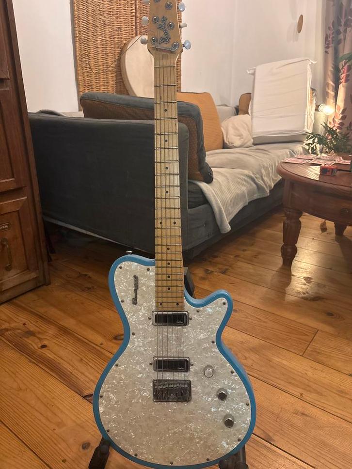 Vends Godin Radiator, finition Blue 1999, Muziek en Instrumenten, Snaarinstrumenten | Gitaren | Elektrisch, Gebruikt, Overige merken