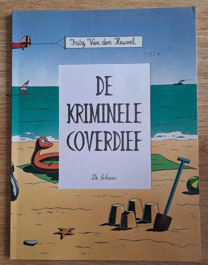 Fritz Van den Heuvel - De Kriminele Coverdief, Boeken, Stripverhalen, Zo goed als nieuw, Eén stripboek, Ophalen of Verzenden