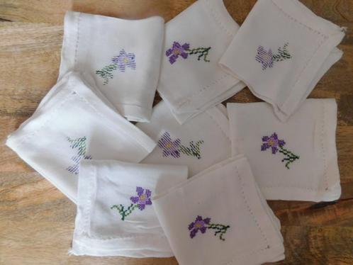 set katoenen servetten - 2 modellen - deco - 26P, Huis en Inrichting, Keuken | Textiel, Zo goed als nieuw, Overige typen, Overige kleuren
