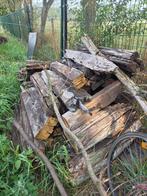Treinbilzen gezaagd - ligt in Geel, Tuin en Terras, Ophalen of Verzenden, Gebruikt, Hout, Biels