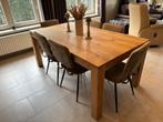 Tafel - franse eik, Huis en Inrichting, Tafels | Eettafels, Ophalen, 100 tot 150 cm, Rustiek, Eikenhout