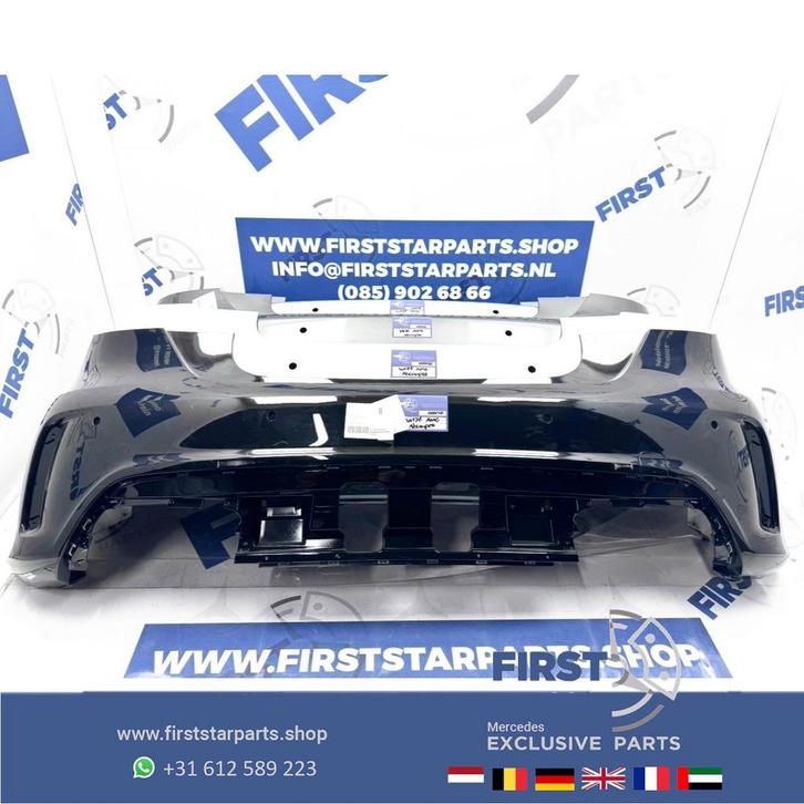 W176 AMG BUMPER A1768852325 originele Achterbumper Mercedes, Auto-onderdelen, Carrosserie, Bumper, Mercedes-Benz, Achter, Gebruikt