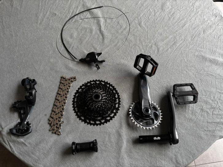 SRAM GX Eagle 12-speed onderdelen, Fietsen en Brommers, Fietsonderdelen, Zo goed als nieuw, Mountainbike, Overige typen, Ophalen