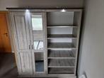 Te koop: Kleerkast en tweepersoonsbed, Huis en Inrichting, Ophalen, Gebruikt, Tweepersoons