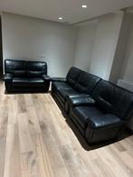 Leren zetels, Huis en Inrichting, Ophalen, Zo goed als nieuw