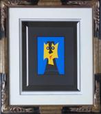 MICHEL HUSS / DARIUS / KLEURZEEFDRUK / 85x75cm / KADER / SIG, Ophalen