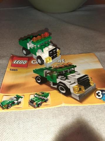 Mini-tombereau Lego Creator 5865
