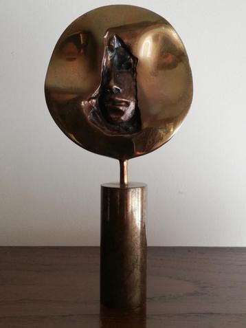Raf Verjans - belle sculpture en bronze - années 80/90 