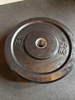 Bumperplates 25kg, Sport en Fitness, Ophalen, Zo goed als nieuw
