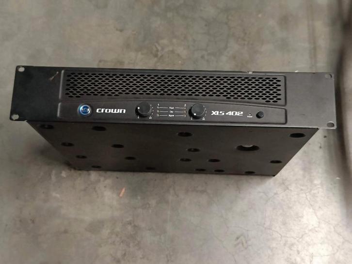Crown XLS 402 versterker (625W - 19"), Muziek en Instrumenten, Versterkers | Keyboard, Monitor en PA, Zo goed als nieuw, P.A.