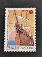 Spaans Andorra 1992 - Europa CEPT - schip Santa Maria, Ophalen of Verzenden, Postfris