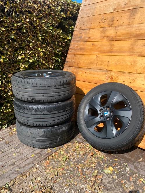 BMW X1 originele 17 inch velgen + TPMS sensoren (set van 4), Auto-onderdelen, Banden en Velgen, Band(en), Zomerbanden, 17 inch