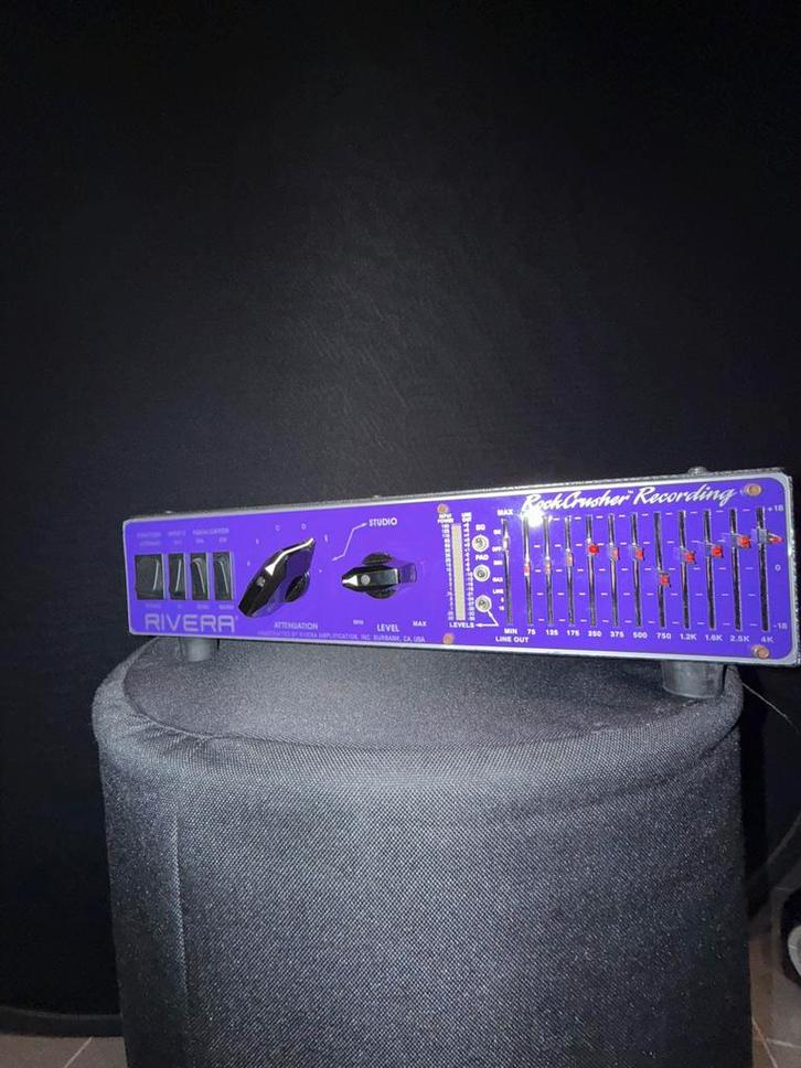 Rivera RockCrusher Recording, Muziek en Instrumenten, Effecten, Zo goed als nieuw, Ophalen of Verzenden